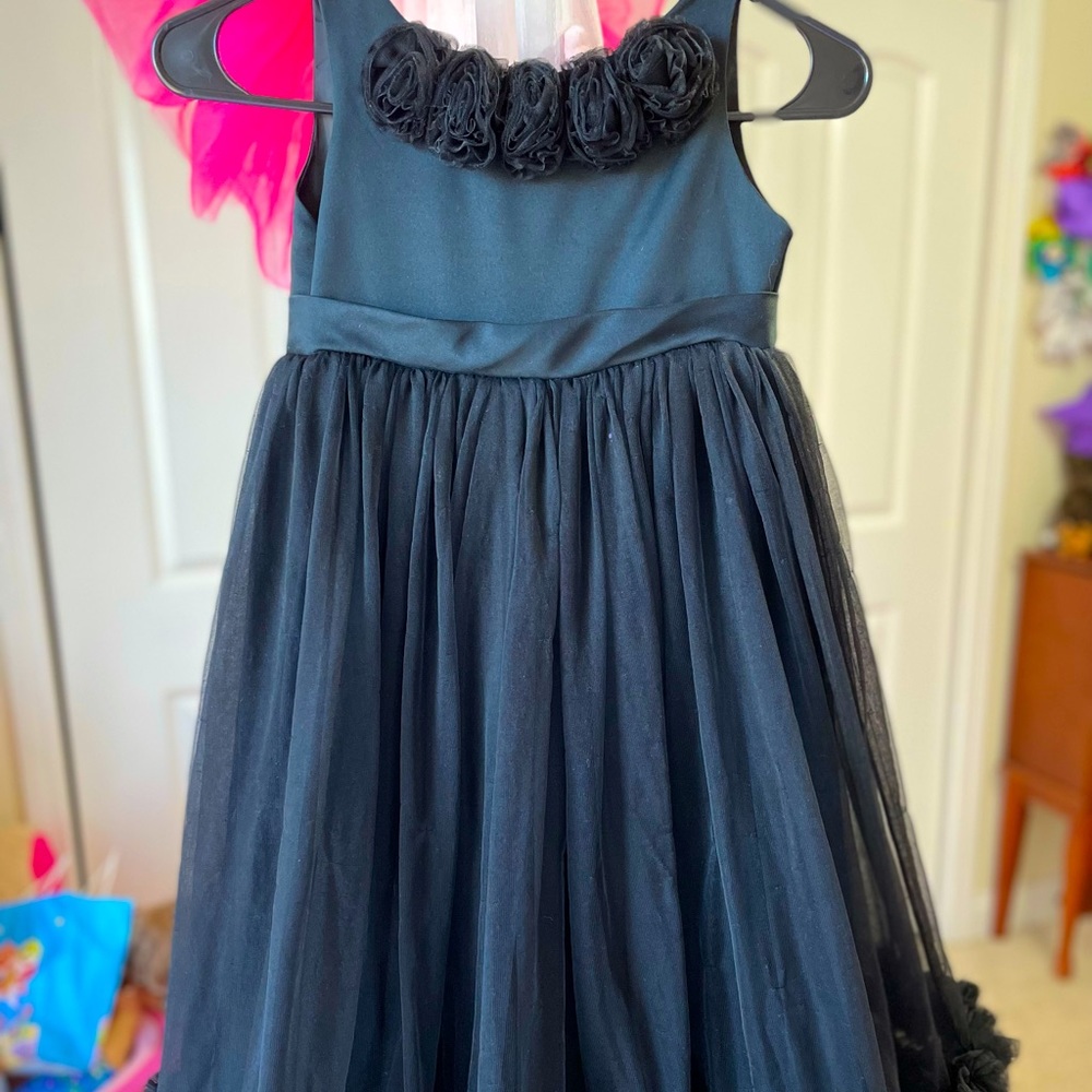 Girls black dress